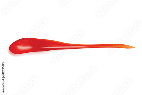 Red Sauce, Ketchup and Condiment Design ideal for Food Styling