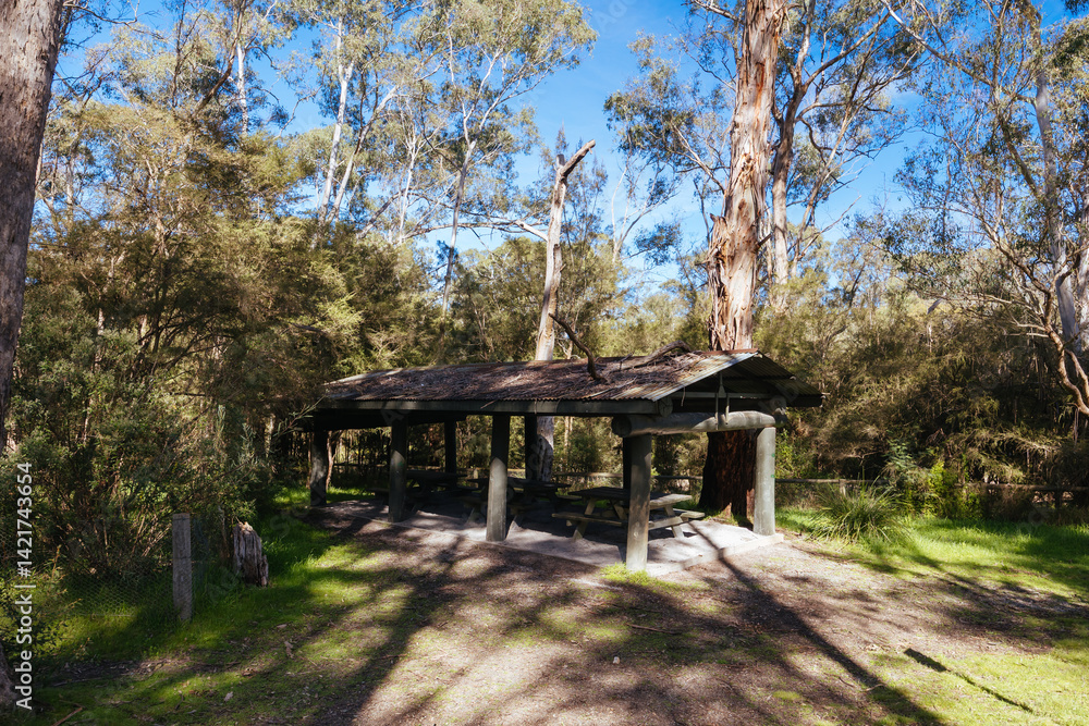 Jumping Creek Reserve in Warrandyte Melbourne Australia