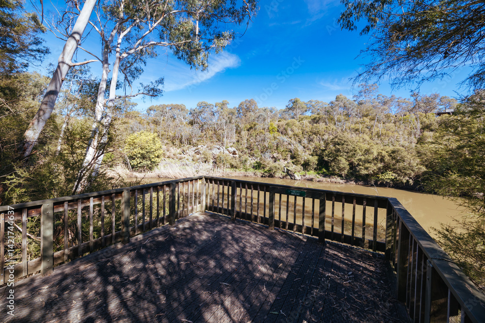 Jumping Creek Reserve in Warrandyte Melbourne Australia