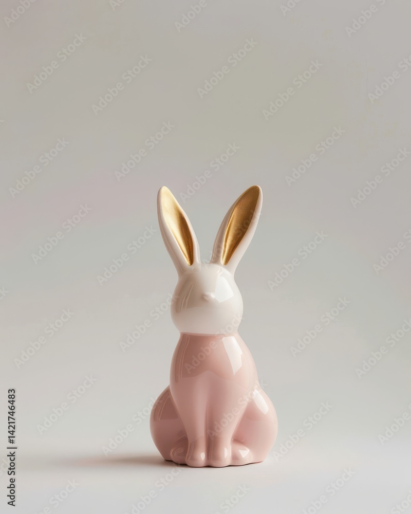 Obraz premium Cute Bunny Advertising Layout