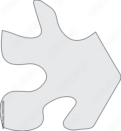 Infographic Puzzle Piece