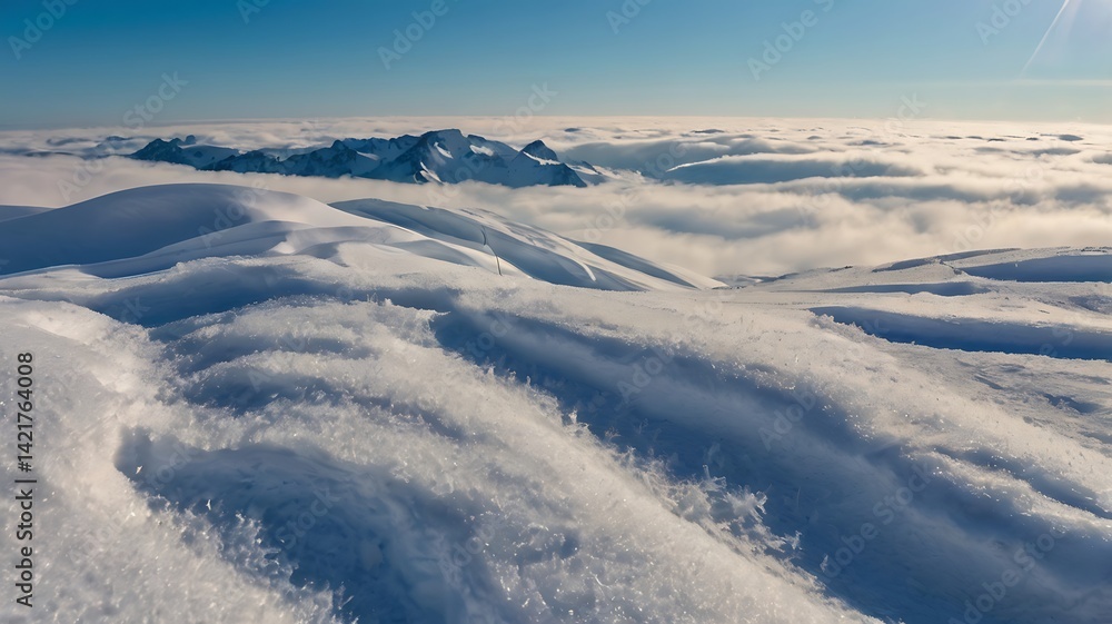 snow covered mountains snow covered mountains
