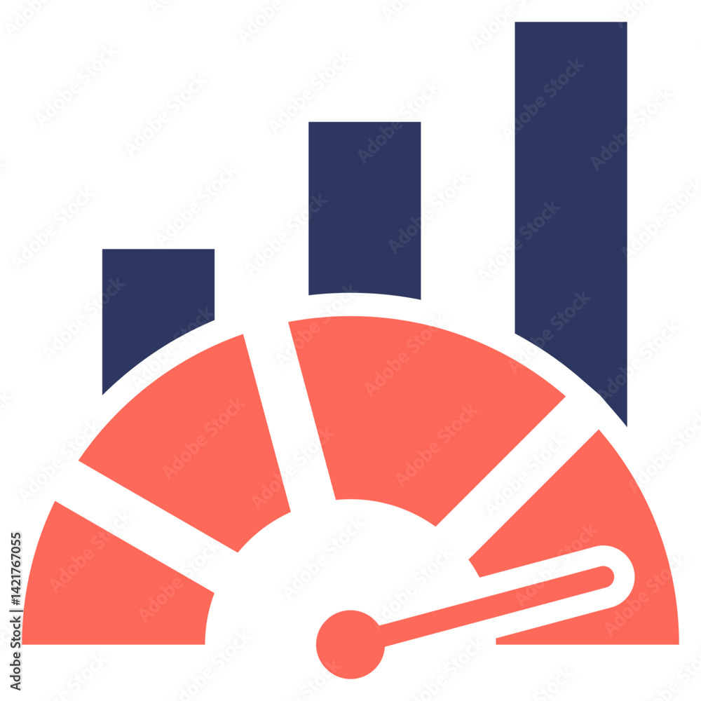 Obraz premium Performance Metrics Icon