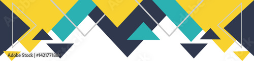 Geometric Modern Business Header Free Download Geometric Modern Business Header - GFXLoad