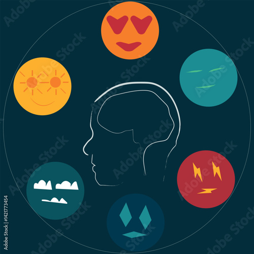 love emotion schematic head