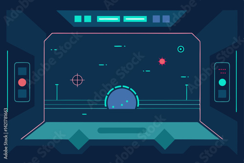 vector illustration of an abstract background