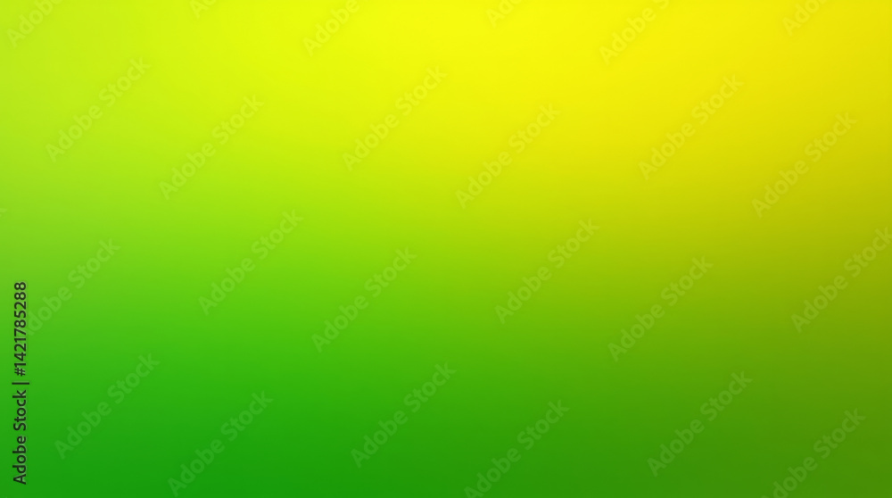 Gradient Transition from Green to Yellow - Representing Growth and Contrast Gradient Transition from Green to Yellow - Representing Growth and Contrast