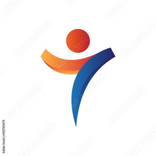 Abstract Human Figure
