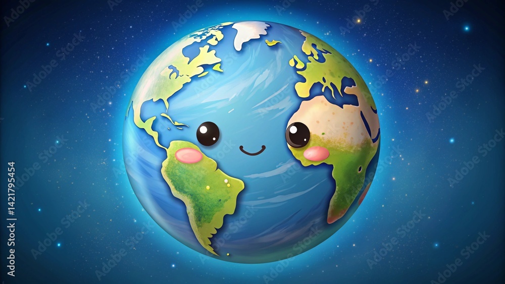 Fototapeta premium earth in space