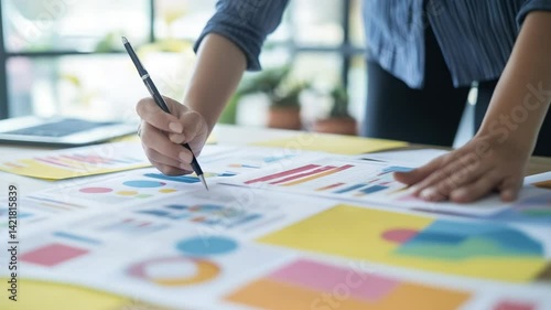 Analyzing financial charts for strategic planning and effective decision-making