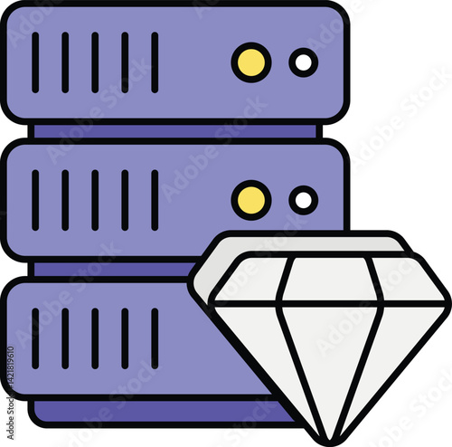 Networking Vector Color outline Icons and Illustrations Pack 
