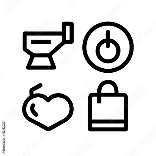 Simple Set of Sleep Related Vector Line Icons. Contains such Icons as Insomnia, Pillow, Sleeping Pills and more. Editable Stroke. 48x48 Pixel Perfect.
