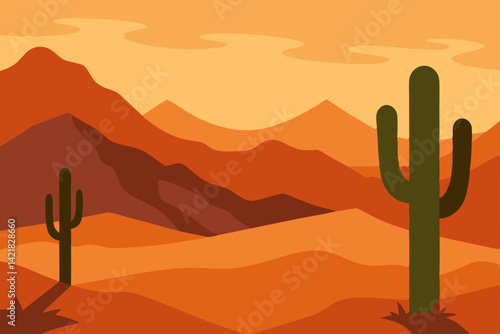 cactus in the desert