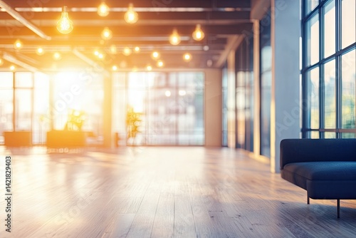 Wallpaper Mural Modern open-plan office space Torontodigital.ca