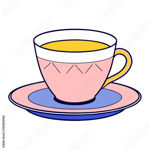 cup of coffee with milk