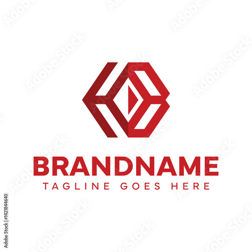 Letters HB Diamond Logo, symbolizing elegance, strength, and premium identity