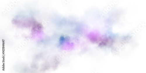 Explore the stunning abstract illustration featuring vibrant purple and blue cosmic clouds, perfect for creative designs and artistic projects related to science and imagination