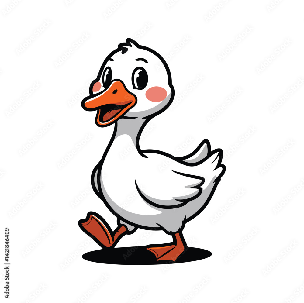 duck isolated on white duck isolated on white
