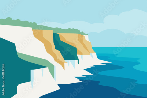 beach in the sea