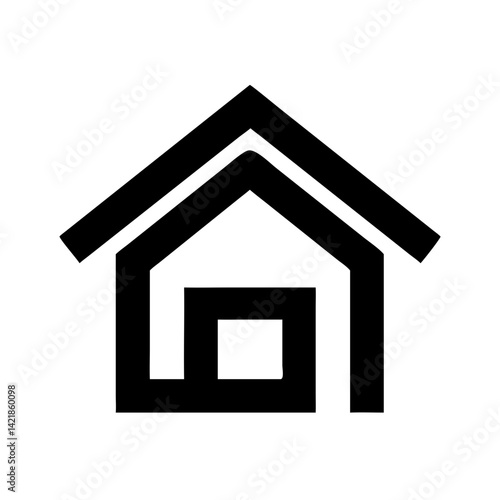 home icon on transparent background for apps and websites