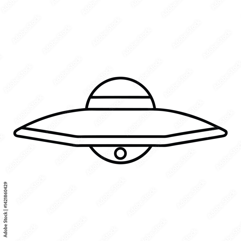 Space ship vector icon Space ship vector icon