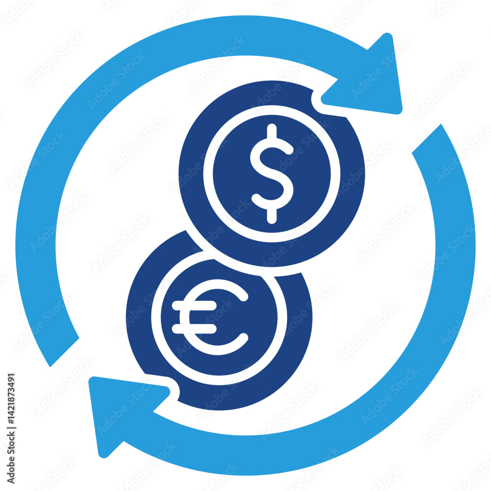 Fototapeta premium Currencyexchange Icon