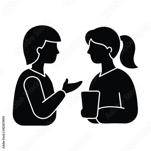 vector illustration of a couple
