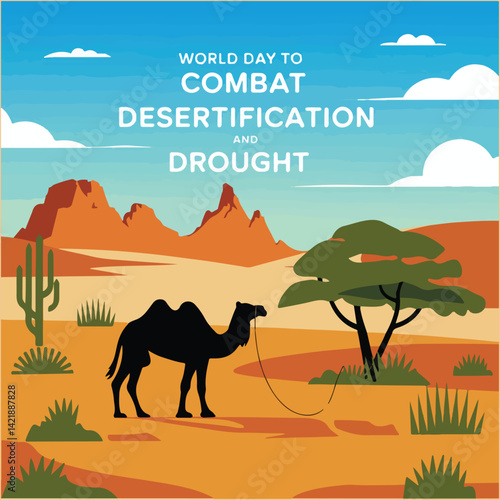 Unite for land restoration — combat desertification, fight drought, secure our future.