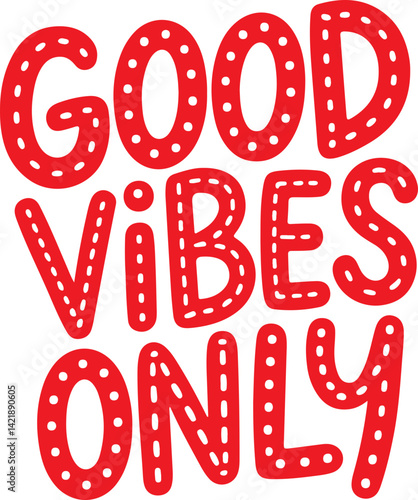 Good Vibes Only Yellow Circle Sticker.