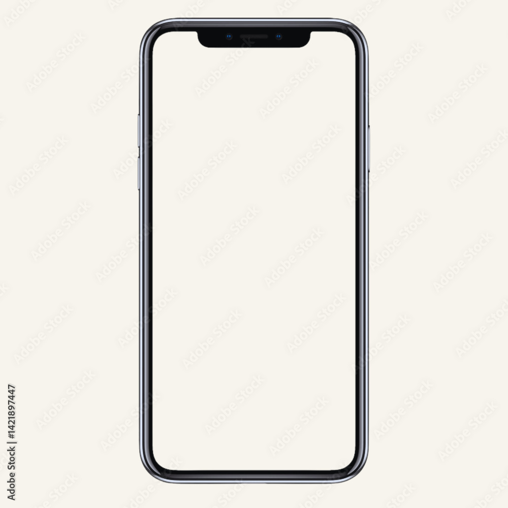 Blank Mobile Frame Blank Mobile Frame