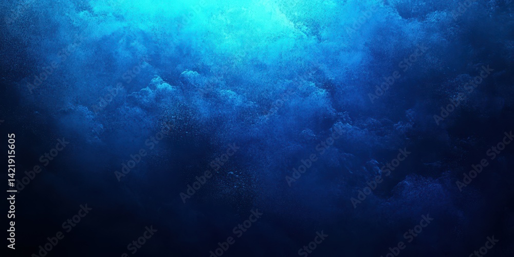 Beneath the deep blue ocean waves, the mysterious underwater world is alive with vibrant colors and marine wonders Beneath the deep blue ocean waves, the mysterious underwater world is alive with vibrant colors and marine wonders