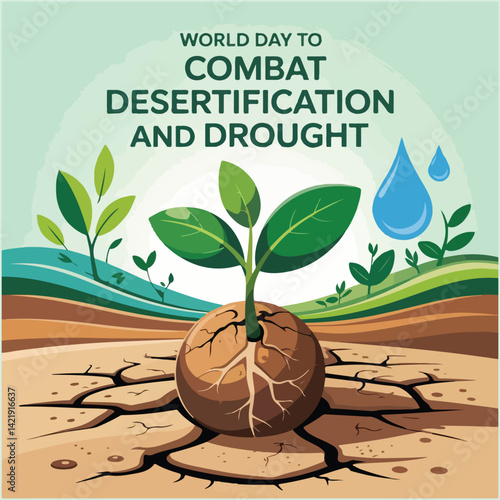 Unite for land restoration — combat desertification, fight drought, secure our future.