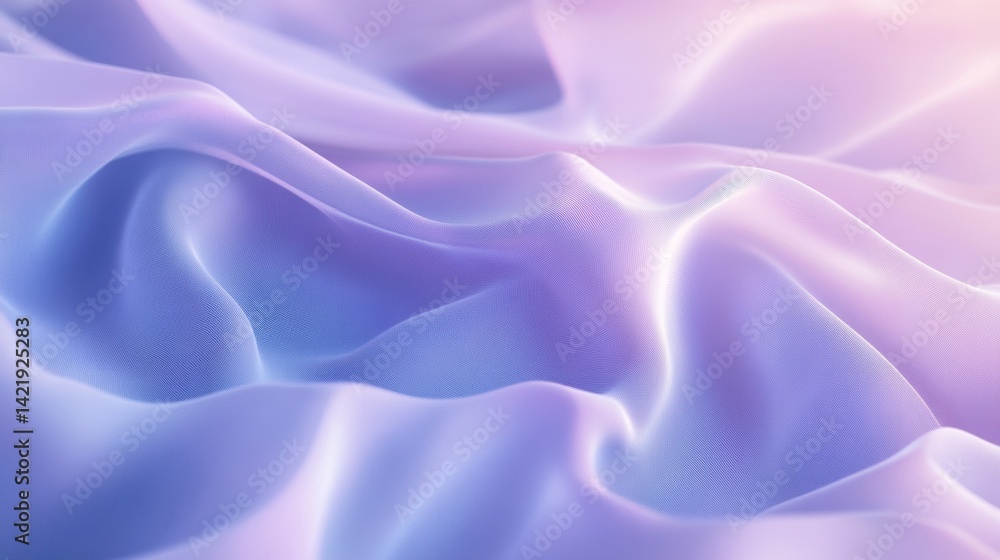 Blurred gradient background in soft blue and lavender tones, clean and calming for modern design
