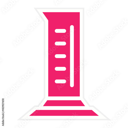 Graduated Cylinder Icon Style