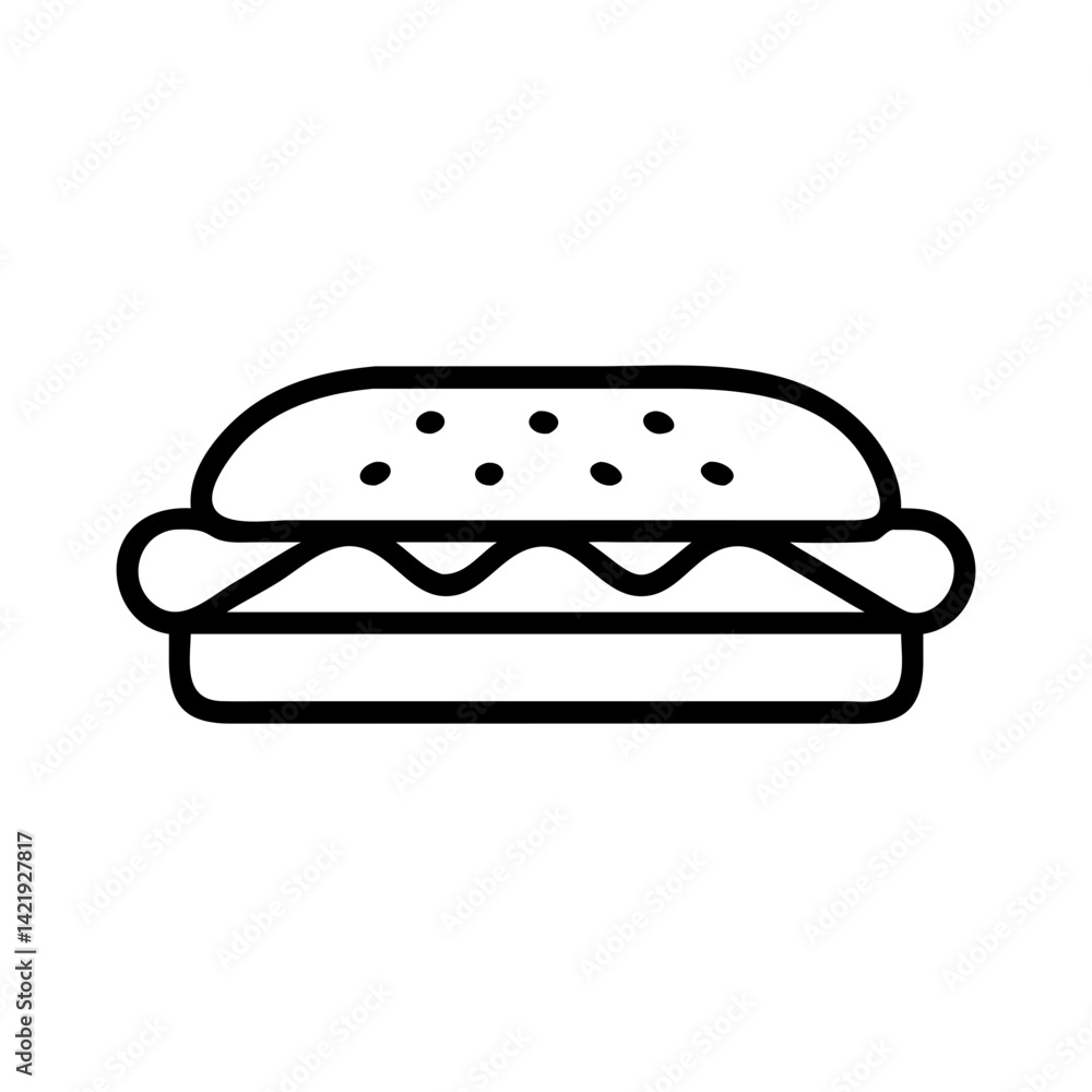 hamburger vector illustration hamburger vector illustration