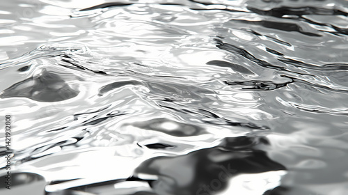 Obraz na płótnie Generation ai,source_material_for_a_designer_silver_texture,gold. Velvet Waters. Illustration w salonie
