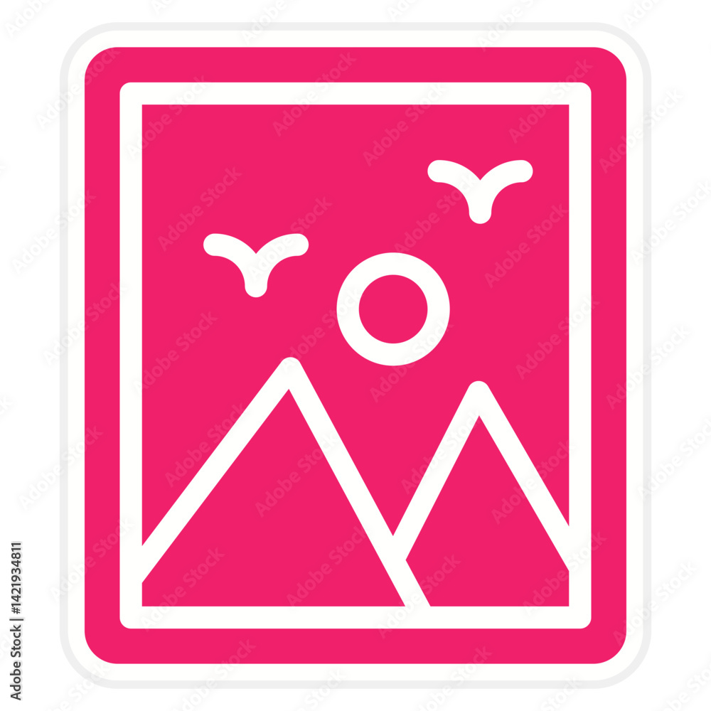 Photo Frame Icon Style Photo Frame Icon Style