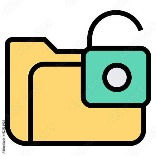 data breach vector icon