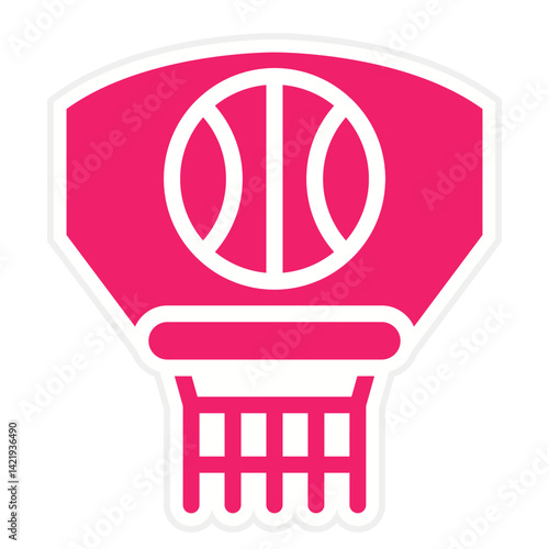 Basketball Icon Style