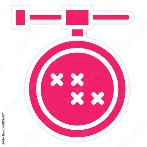 Cross Stitch Icon Style