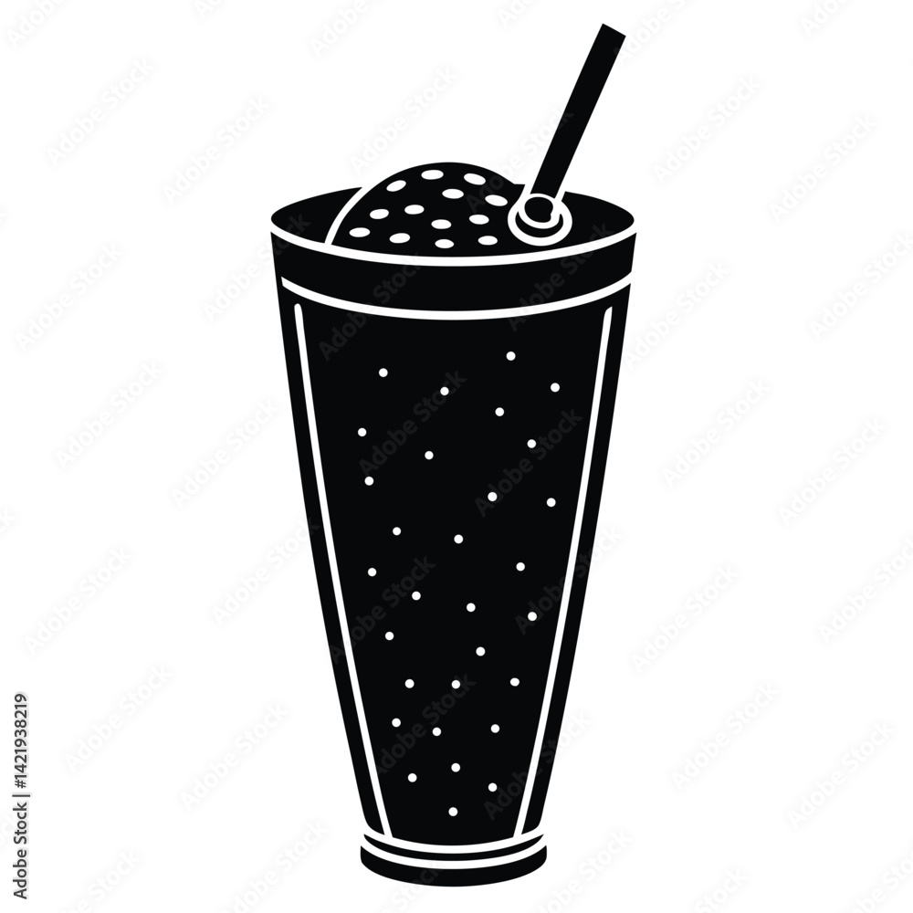 vector illustration of a glass of cola vector illustration of a glass of cola