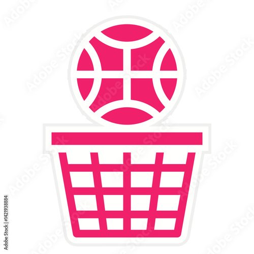 Basketball Icon Style