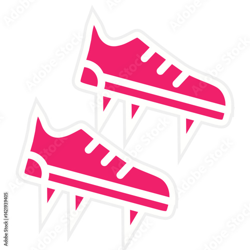 Cleats Icon Style