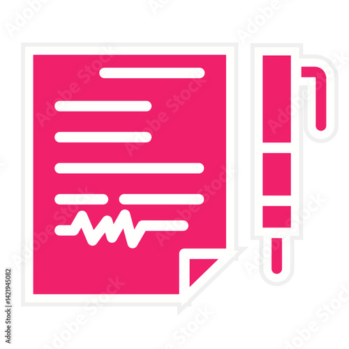 Oil Contract Icon Style