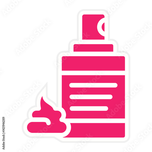 Barber Foam Icon Style