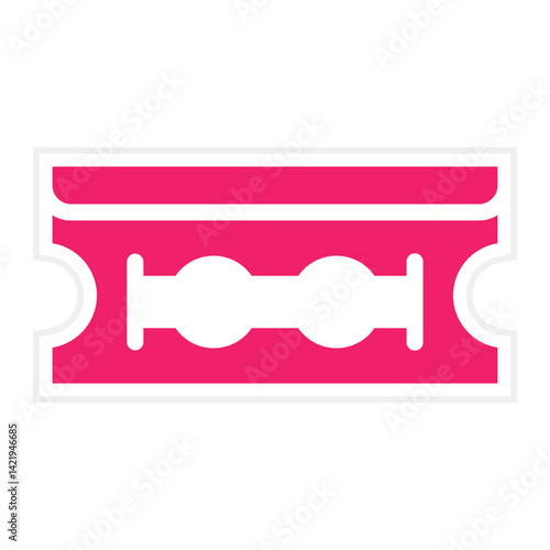 Razor Blade Icon Style