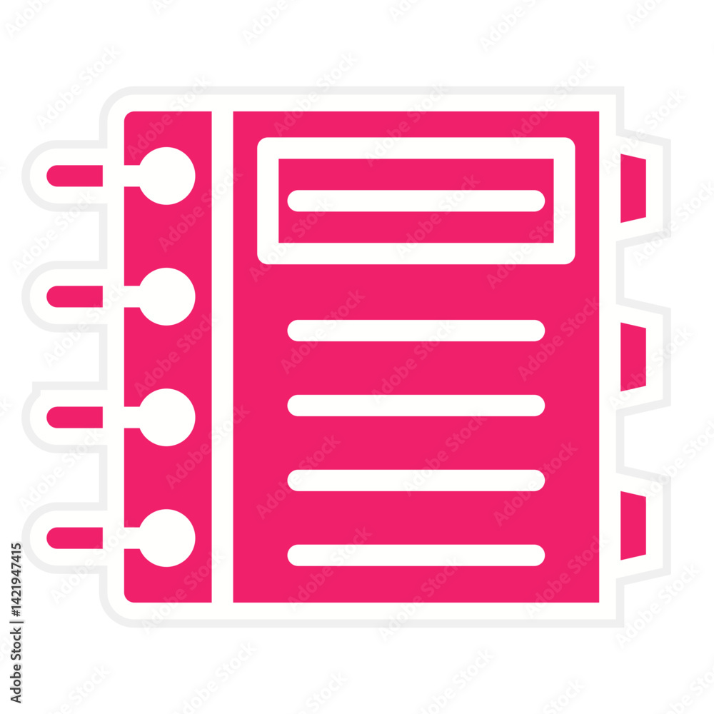 Notebook Icon Style Notebook Icon Style
