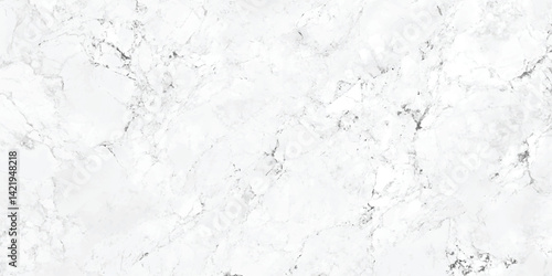 High-resolution white Carrara marble texture. White, grey marble seamless glitter texture background, counter top view of tile stone floor 