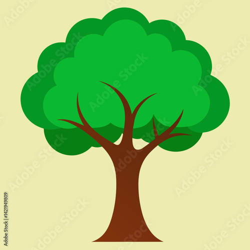 tree, vector illustration