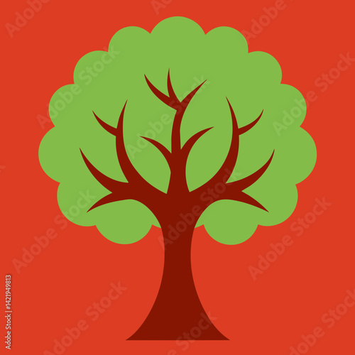tree, vector illustration